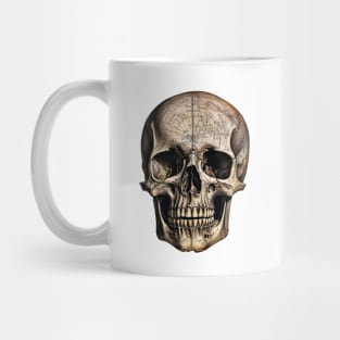 Skull with map Mug